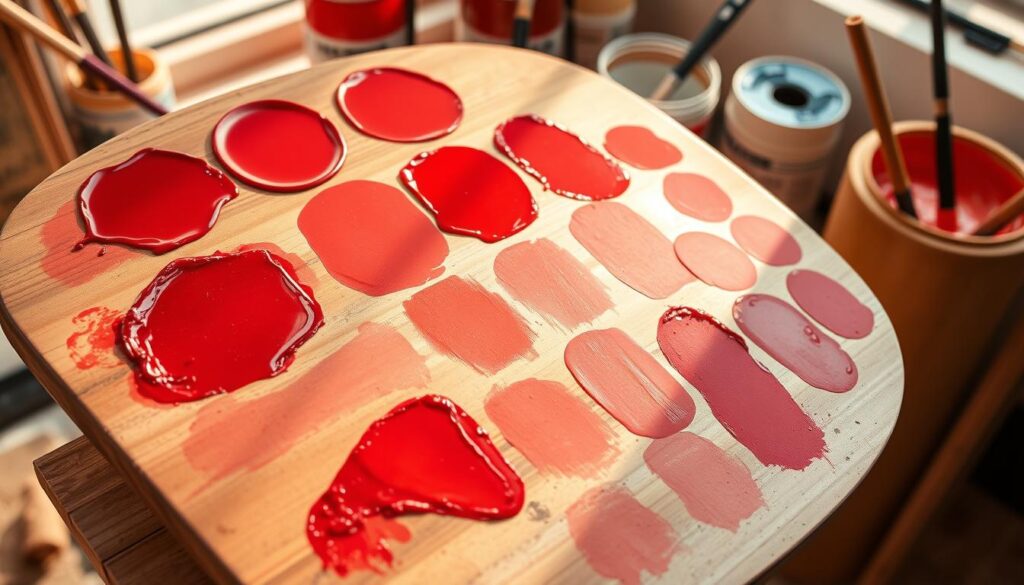 High-quality red paint options