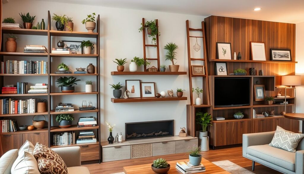 Living Room Shelving Options