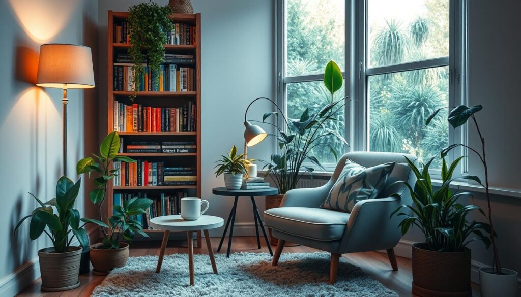 Reading Space Furniture Arrangement