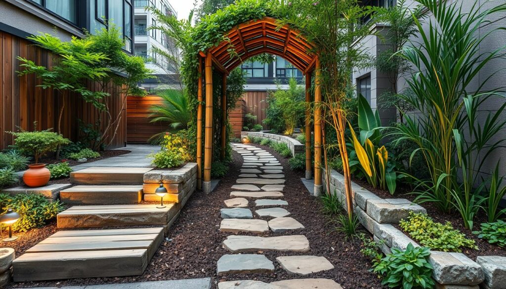 garden entrances in a building ideas
, Sustainable Garden Entrance Materials