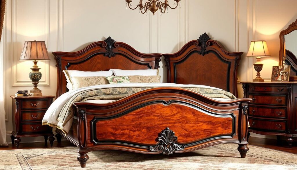 classic bed frame elegance in timeless bedroom designs